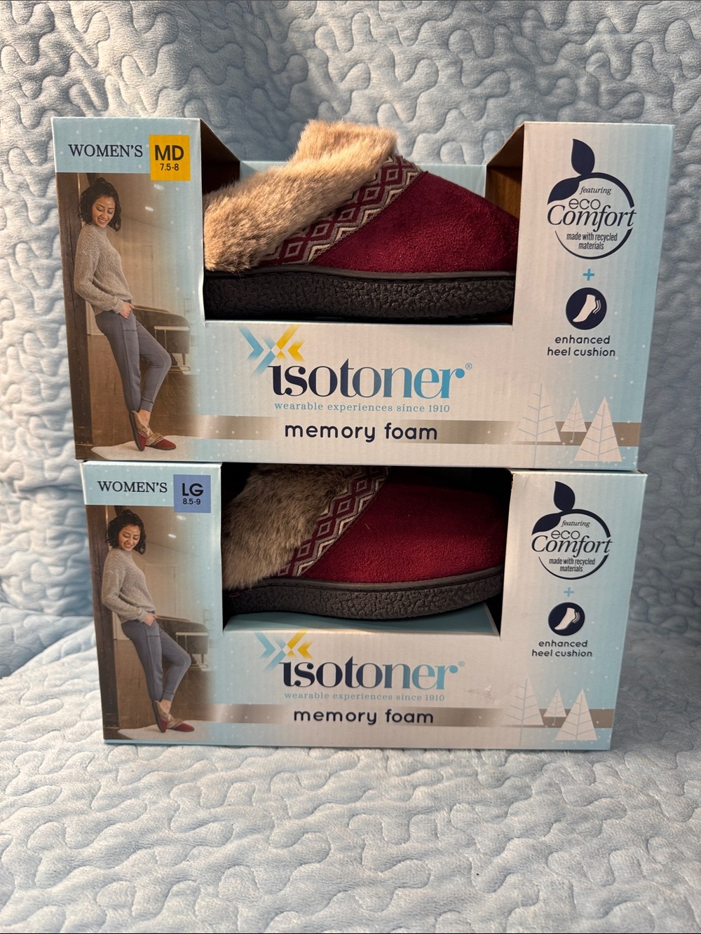 Slippers 🥿 rubber sole & memory foam